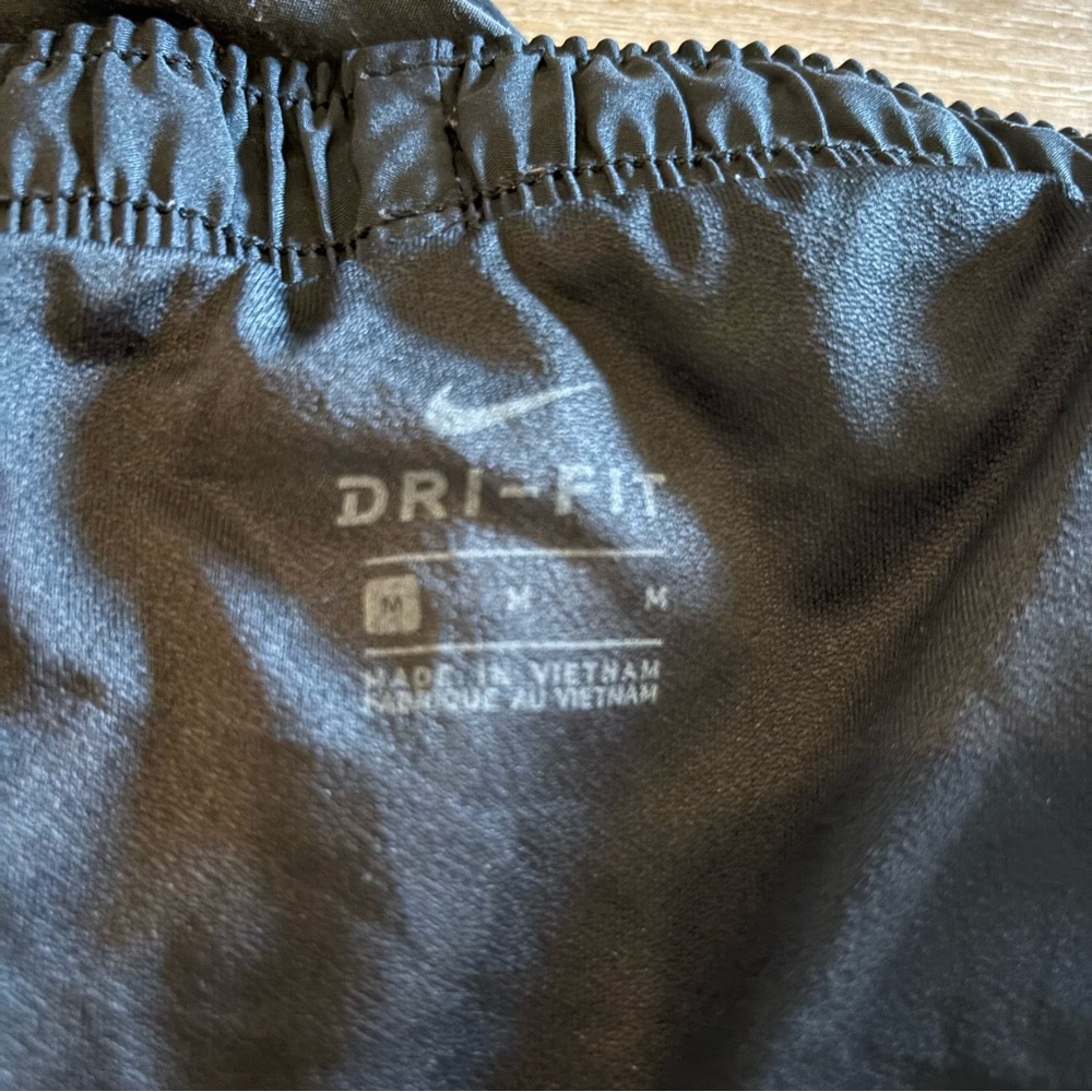 Nike Tempo Dri-FIT Running Shorts in Gray Black Combo, Lined, Size Medium. - Picture 3 of 7